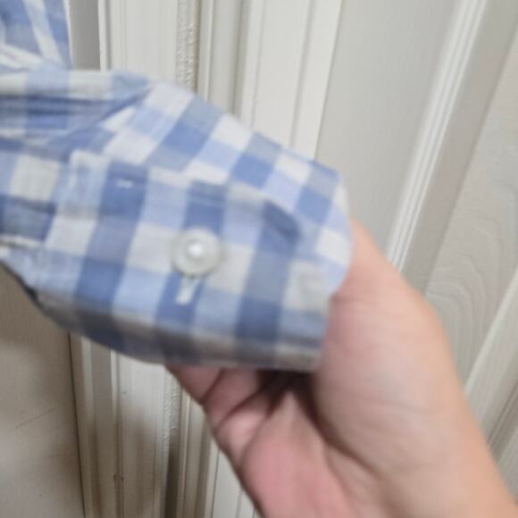 J.Crew Mercantile Flex Gingham Button-Up Shirt Small - Picture 8 of 11
